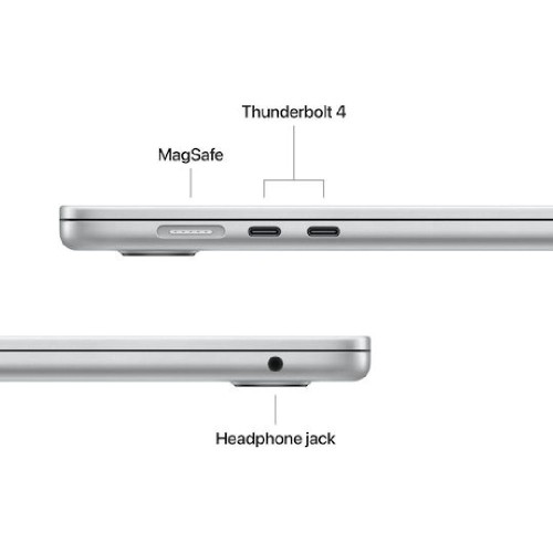 ΗΛΕΚΤΡΟΝΙΚΟΣ ΥΠΟΛΟΓΙΣΤΗΣ ΦΟΡΗΤΟΣ APPLE MACBOOK AIR 15'' M5 (MDV94GR/A) (16GB/512GB SSD) SILVER